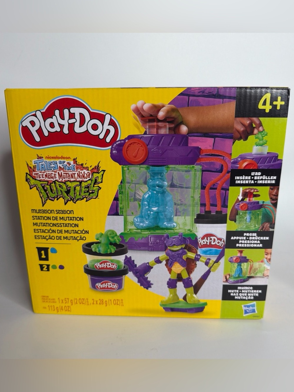 Play-Doh Teenage Mutant Ninja Turtles Mutation Station Set NWT